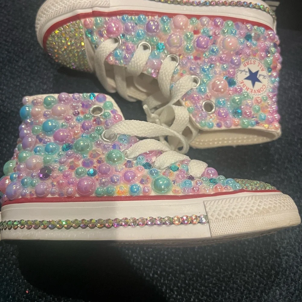 Converse Multicolor Beaded‎ High Tops